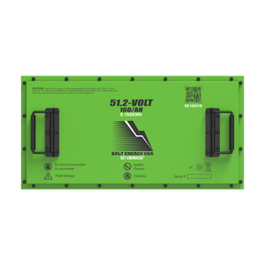 Bolt Energy USA 51 Volt 160Ah High Output Lithium Battery Standard Kit