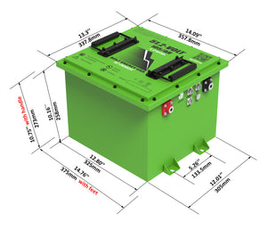 105AH 51 Volt  Standard Kit  BE10551M “MINI”  “HIGH OUTPUT LITHIUM” Standard