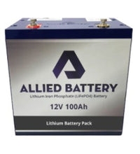 Load image into Gallery viewer, 12V 100Ah Allied Lithium Batteries