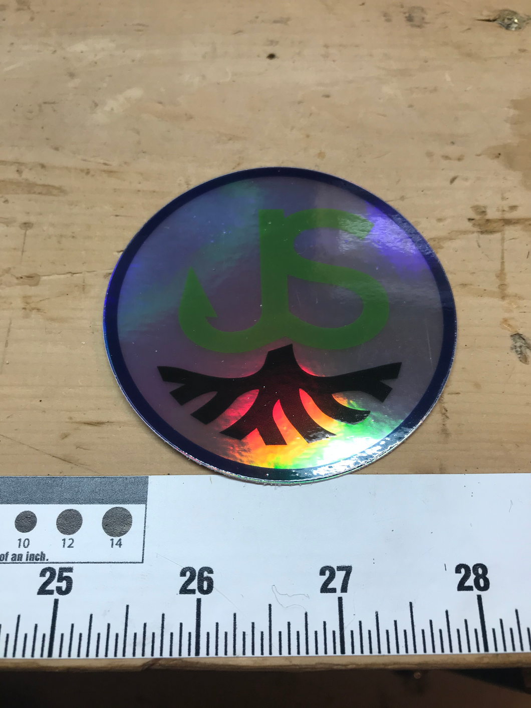JSOutfitter Holographic Sticker