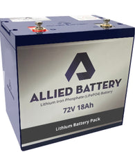 Load image into Gallery viewer, Allied “Drop In Ready” Lithium 72V 18Ah Batteries